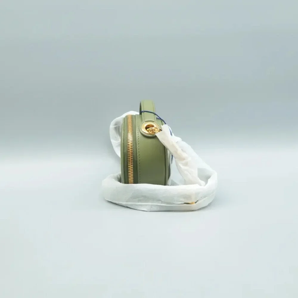 100% Authentic Dior CD Signature Green Leather Shoulder Bag 1915-08824 - Picture 4 of 12